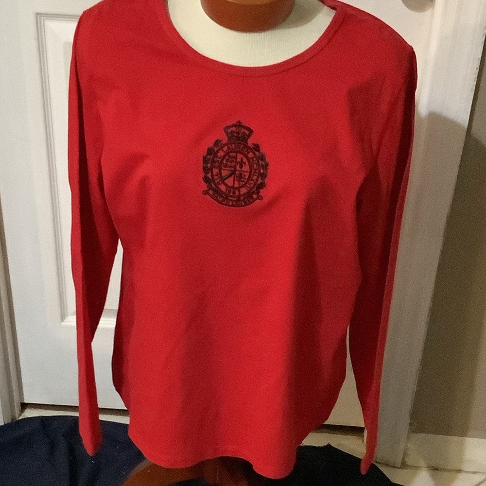 L-RL active wear long sleeve shirt